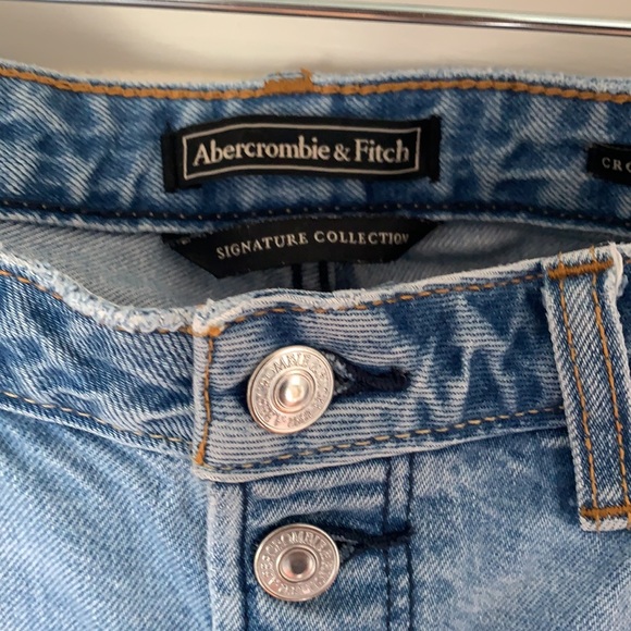 Abercrombie Cropped Stovepipe Jeans - Picture 5 of 8
